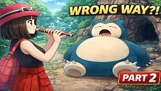 Pokémon Y – The Poké Flute, Snorlax & A Wrong Turn?! | Part 2