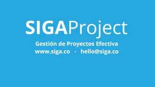 SIGA Project - Software para la gesti&oacute;n de proyectos en la nube