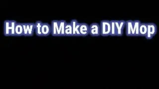 DIY mop school project