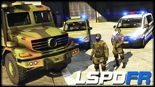 Wir prüfen unsere Soldaten der Bundeswehr - GTA V LSPD:FR #479 | - Deutsch - Grand Theft Auto V