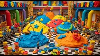 How Play-Doh is Made in Factories | Inside the Colorful Play-Doh Production Process