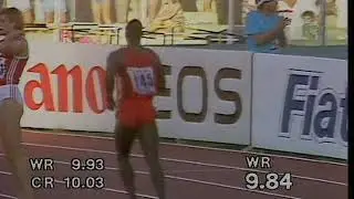 100m   Rome 1987