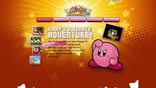 Kirby Super Star Ultra Flash Website in 2009