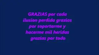Mc Ryser - Gracias - letra
