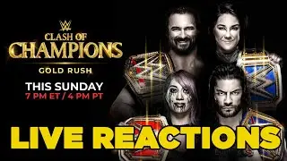 WWE Clash Of Champions 2020 - Live Reactions