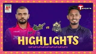 Highlights | Sylhet Strikers vs Chattogram Challengers | BPL 2024 | Match 13 | T Sports