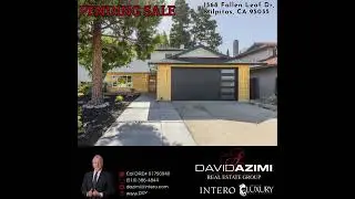 1568 Fallen Leaf Dr, Milpitas, CA 95035 - PENDING SALE
