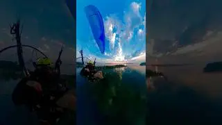 Coastal Paramotor Flight #paramotor #aviation #fly#ppg #paragliding