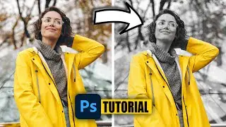 How to create color isolation effect in photoshop #creative #easy #design #tutorial #photoshop