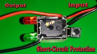 Short-Circuit Protection-Save your battery/power-supply