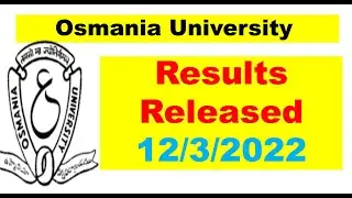 OU Results Released 🔥 || OU UPDATES.COM
