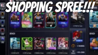 SHOPPING SPREE IN NBA LIVE MOBILE 20!!! MILLIONS OF COINS SPENT