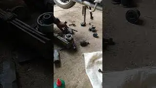 Suzuki scrum f6A multicub pagpalit ng bagong bushing sa molye #suzuki #crum # tutorial #tips