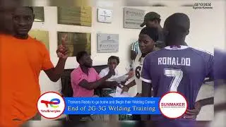 2G 3G TolalEnergies Welding Training Ends at sunmaker oil and Gas training institute