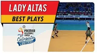 PVL 2018 CC - WD: Lady Altas scores with a heavy drop shot! | UPH | Best Plays