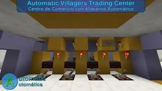 MC 1.12 - Automatic Villagers Trading Center - Tutorial