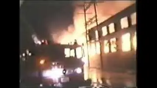 Davenport Machine & Foundry Fire