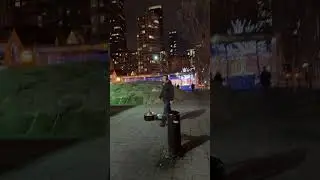 Relaxing Night Walk Chasing Christmas Lights MeriBeeYT is live! #christmas #lights #hunting #toronto