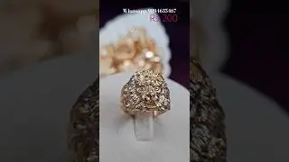 Impon Lion Ring Latest #jewellery