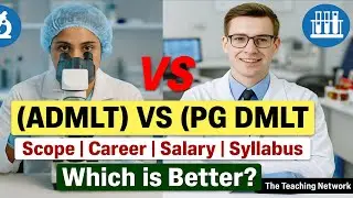 ADMLT vs PG DMLT 🔬  Scope, Salary, Career, Syllabus Comparison  Which is Better