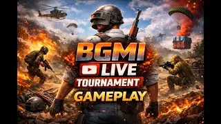 🔴 BGMI LIVE TOURNAMENT TODAY 🔥 Full Action Gameplay | Custom Room | Hindi