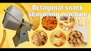 Advanced puff food seasoning fried food seasoning machine outlet