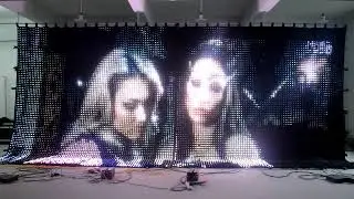 P5 4X8 led video curtain