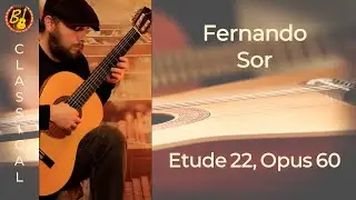 Fernando Sor study 22 - Classical Guitar