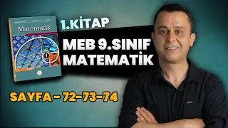 9. sınıf | meb matematik ders kitabı | sayfa 72-73-74