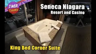 Seneca Niagara Resort and Casino King Bed Corner Suite 2023