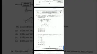 ISRO Recriutment Entrance test paper for scientist/ Engineer 'SC' 2017 ( PART 2)