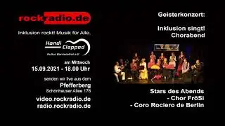 rockradio.de-on concert - Geisterkonzert : Gro&szlig;er Chorabend &ndash; Inklusion singt!