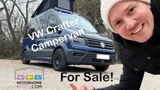 VW Crafter 4 Berth Pop Top Campervan For Sale 