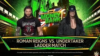 Roman Reigns vs The Undertaker – Ladder Match for Money in the Bank | WWE 2K24 Full Match Gameplay