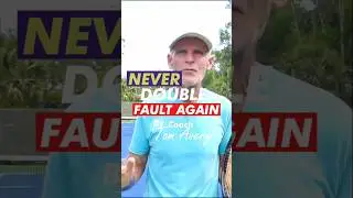 Never Double Fault Again #shorts #tennis #tennisserve