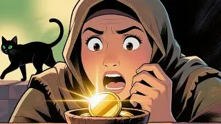 قصة القطة السوداء التي حولت الحليب إلى ذهب