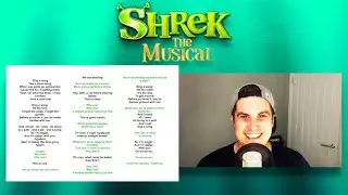 Travel Song || SING WITH ME || Shrek The Musical || You sing Shrek
