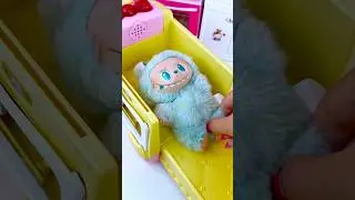 ASMR Unboxing Pinkfong & Labubu Ambulance & Doctor Set Toy | Satisfying Toy Sounds #Shorts