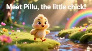 Meet Pillu, the Little Chick 🐥 | Cute Kids Story | Magical Animal Tale | Pillu's Magic World.