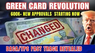 🟩 Green Card OVERHAUL in August 2025 &ndash; New U.S. Immigration Law Changes EVERYTHING!
