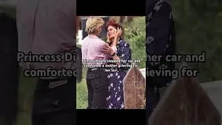 Princess Diana comforting a mother who lost her son because of landmines, Bosnia 1997 #queendiana