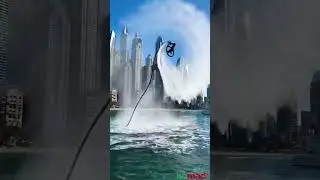 Flying on coolest water Flyboard ever #flying #shorts #travel #adventure #water #flyboarding