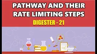 DIGESTER-21 | PATHWAYS AND THEIR RATE LIMITING STEPS | GPAT | NIPER | PHARMACIST| DI