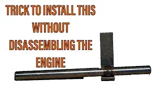 Kohler K321 Governor Cross Shaft Install Tip/Trick - Use a magnet!