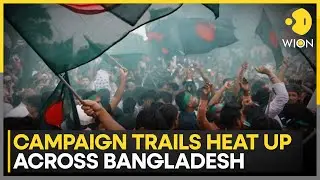 Bangladesh Polls: 19 Days to Polls: Parties Hit Streets With Leaflets & Slogans | WION News