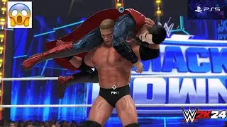 SUPERMAN VS BROKE LESNER WWE 2K24LIVE#shorts#shortslive#shortfeed