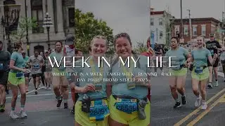 VLOG #51 | 2025 Broad Street Run 10 Miler Week In My Life of Taper Week, What I Ate, & Race Day Vlog