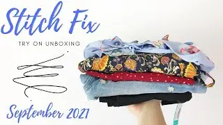 Stitch Fix September 2021: Is it still Summer? Size LARGE/XL Stitch Fix Unboxing
