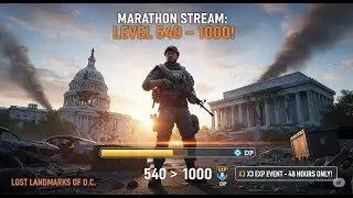 [SHD 737] TD2 - MARATHON XP x3 - LVL 540 | -----{ 1000 }----- | Jours 2