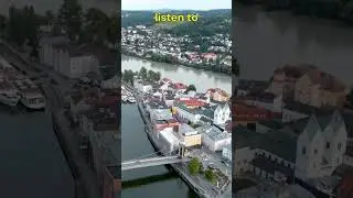 Пассау &ndash; город, где встречаются три реки | Очарование барокко, виды на реку и умиротворяющая гарм...